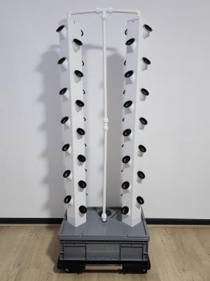 Vertical Farming: Twin Columns,  56 pods