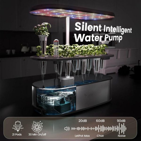 LetPot LPH-SE: 12 Pods Smart Hydroponic Growing System - Image 7