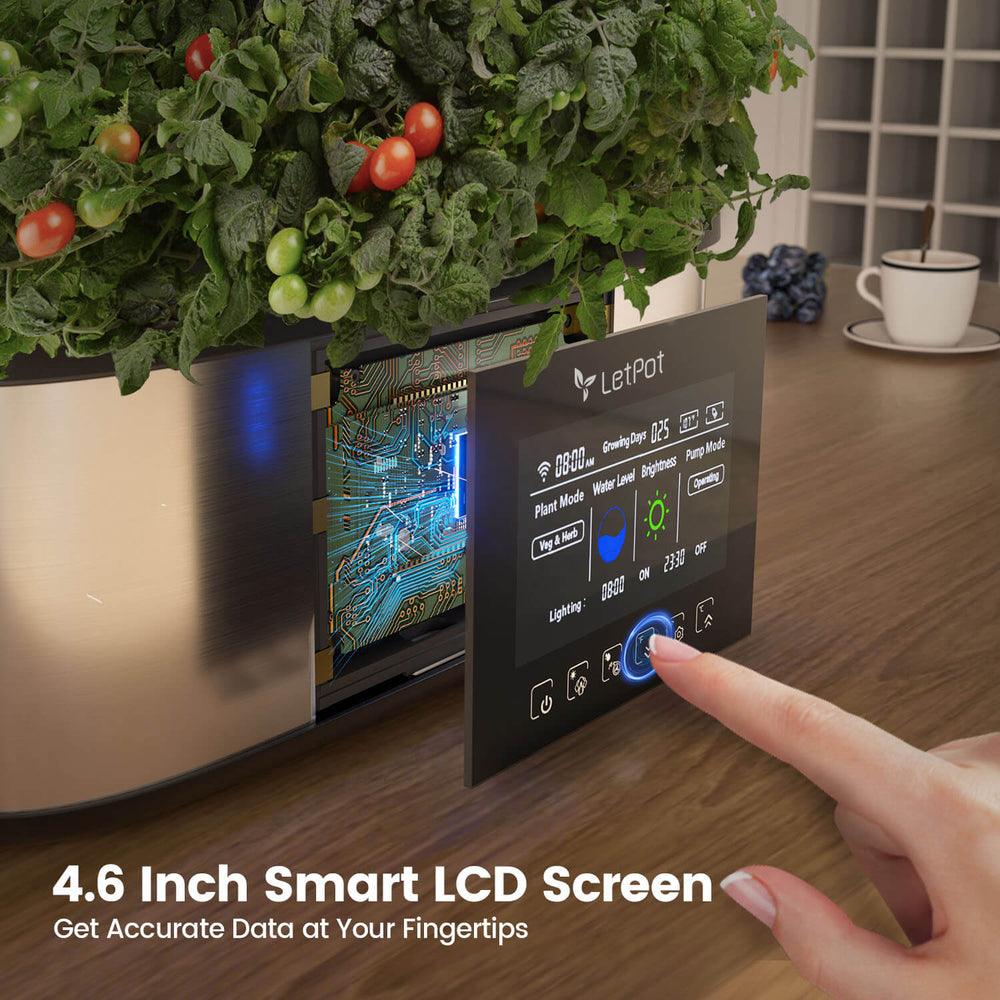 LetPot LPH Max: 21 Pods Smart 4-in-1 Hydroponics Growing System - Image 4