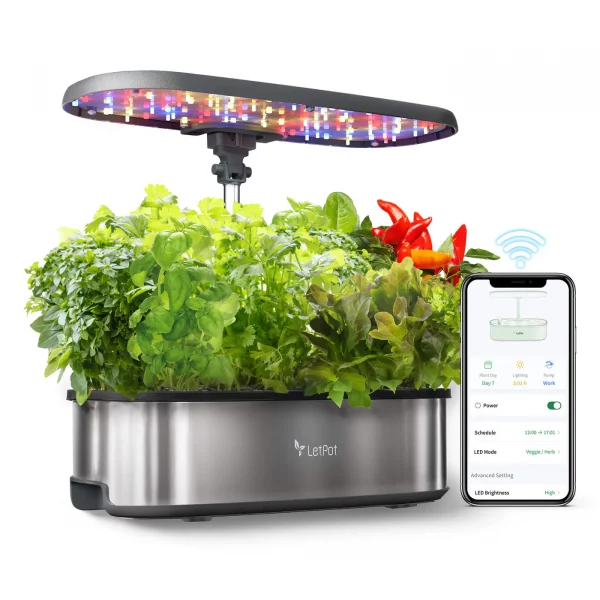 LetPot LPH-SE: 12 Pods Smart Hydroponic Growing System