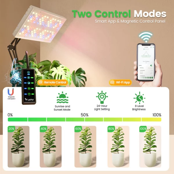 GL-60: LetPot 60 Watts Smart Grow Lights - Image 4