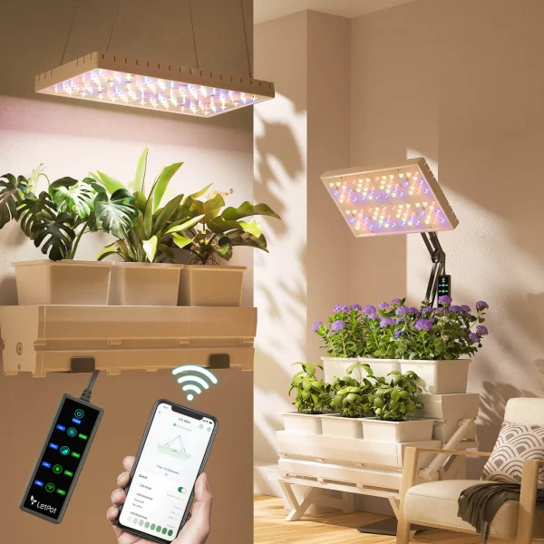GL-60: LetPot 60 Watts Smart Grow Lights