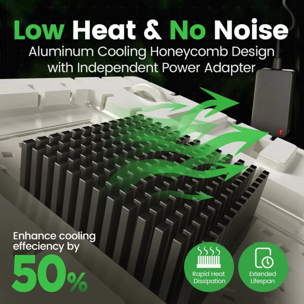 GL-60: LetPot 60 Watts Smart Grow Lights - Image 6