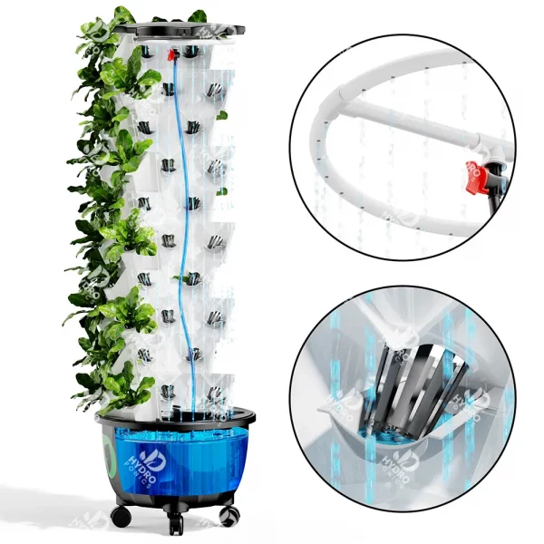 Hydroponic Pineapple Tower: 10 layers, 80 pods - Image 6