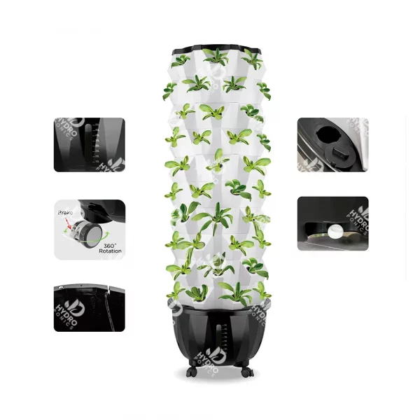 Hydroponic Pineapple Tower: 10 layers, 80 pods - Image 7