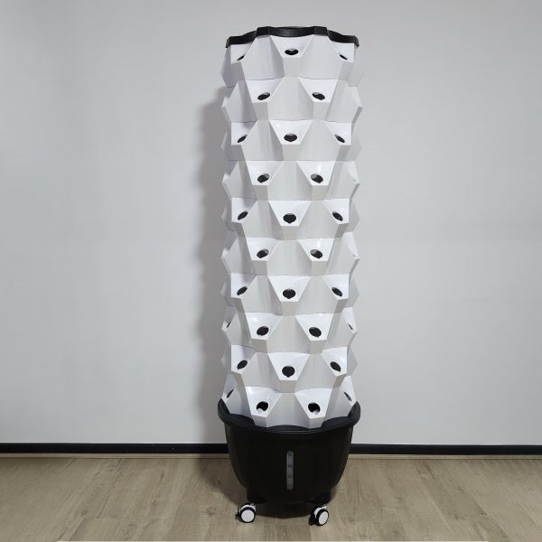 Hydroponic Pineapple Tower: 10 layers, 80 pods