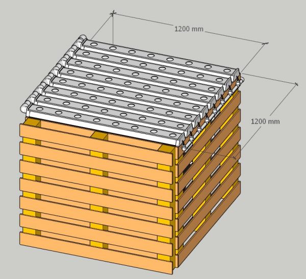 NFT System (JD-NFT 118*50): 64 Plant Holes - Image 3